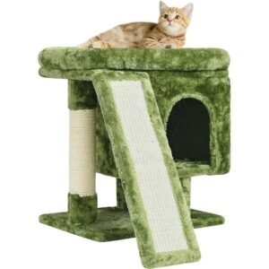 Cat Tower for Large Cats, Small Cat Tree for Indoor Cats