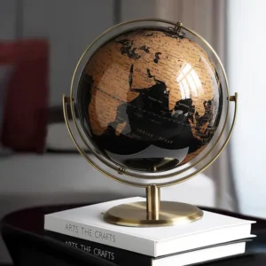 Desktop World Globe - Retro Home Decor Accessories