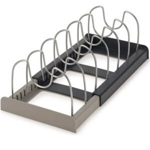 U-Shaped Kitchen Pot Lid and Dish Storage Rack