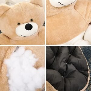 Super Soft Bear Hug Cat and Dog Bed