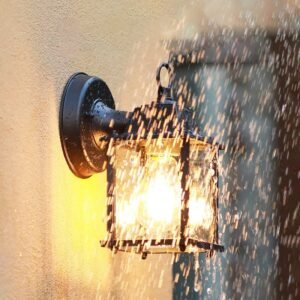 Retro Waterproof Outdoor Wall Light for Villa Garden Porch