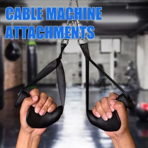 Handle LAT Pulldown Bar Attachments Cable Machine Fitness Gym Accessories